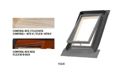 DAKEA FLEX - Světlík KFB GREY RAL7043 - rozměr 45*73cm